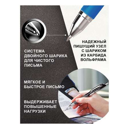 Ручка гелевая Flexoffice 3 шт.