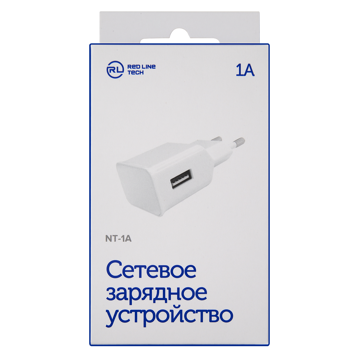 Зарядное устройство RedLine 1 USB модель NT-1A 1A белый - фото 2