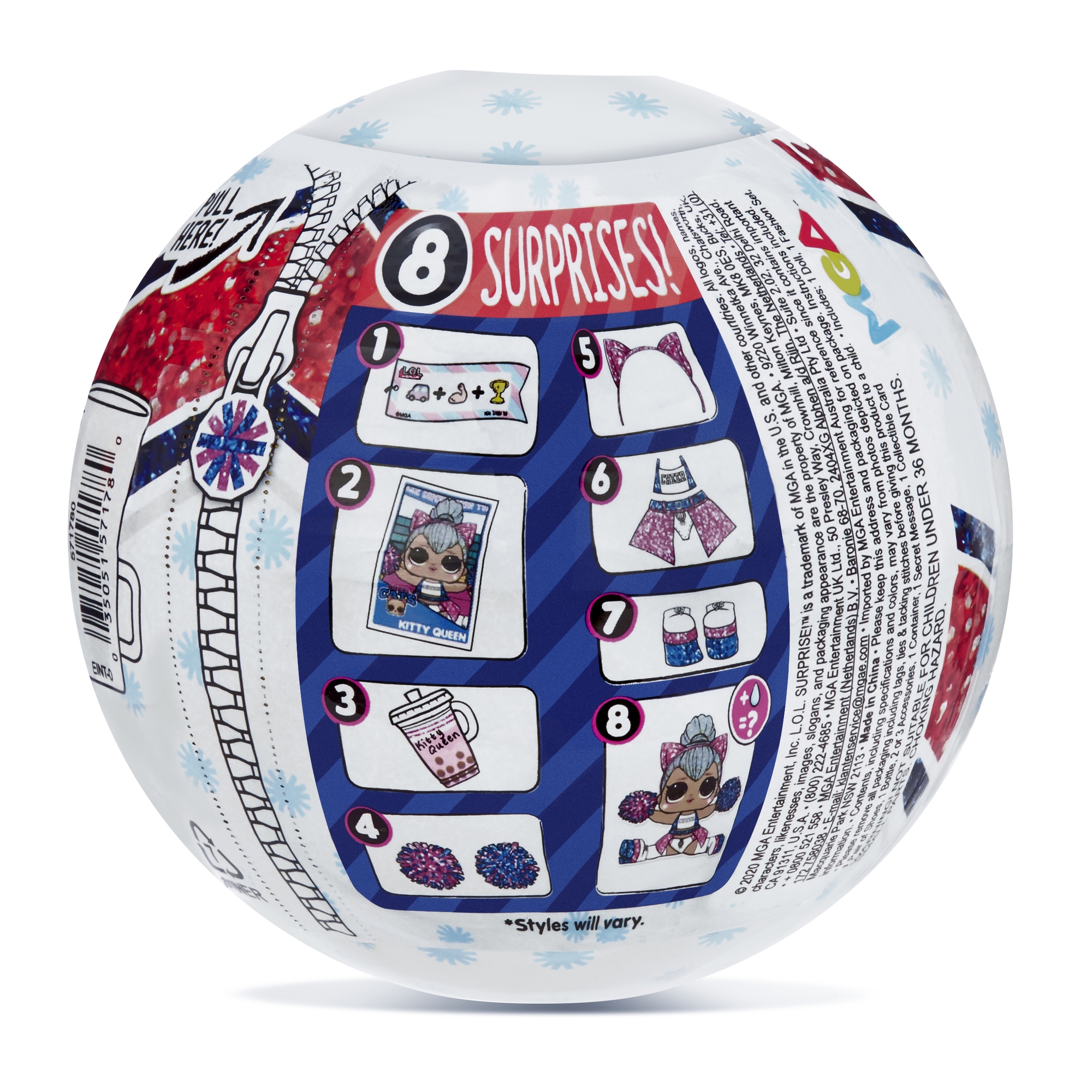 Кукла мини L.O.L. Surprise! OMG All Star Sports 570363XX1E7CRF - фото 8