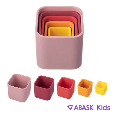 Игрушка ABASK пирамидка в ассортименте