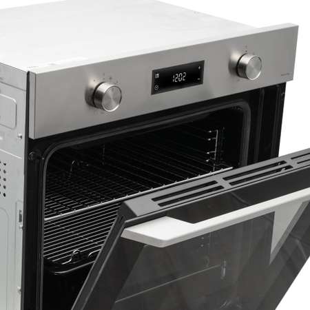 Электрический духовой шкаф Delonghi NSM DeLonghi Черный, Серебристый