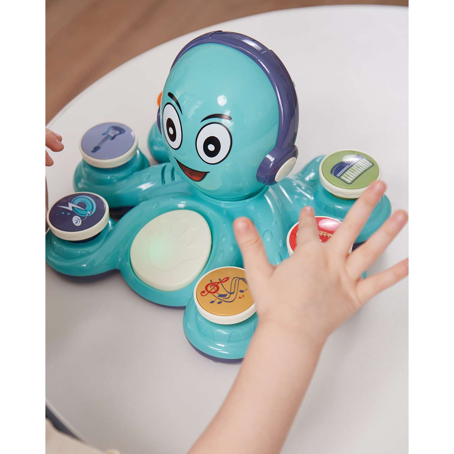 Игрушка BabyGo Осьминог-рокер - фото 4