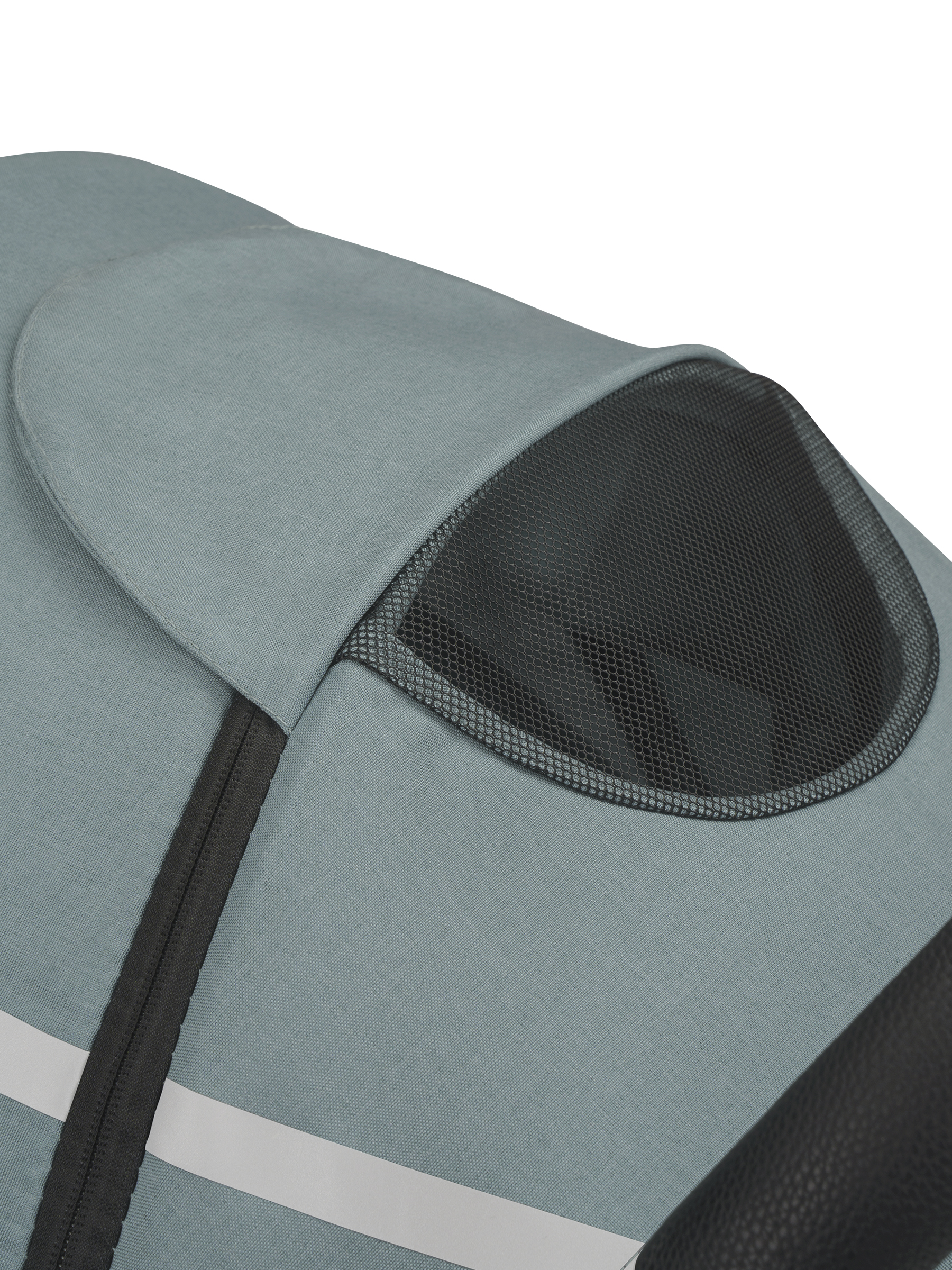 Коляска прогулочная Indigo Mega голубой - фото 21