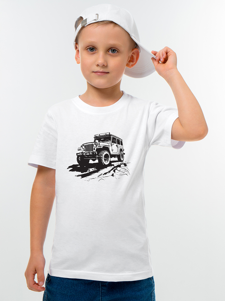 Футболка HappyFox HF55011Mджип.белый - фото 3