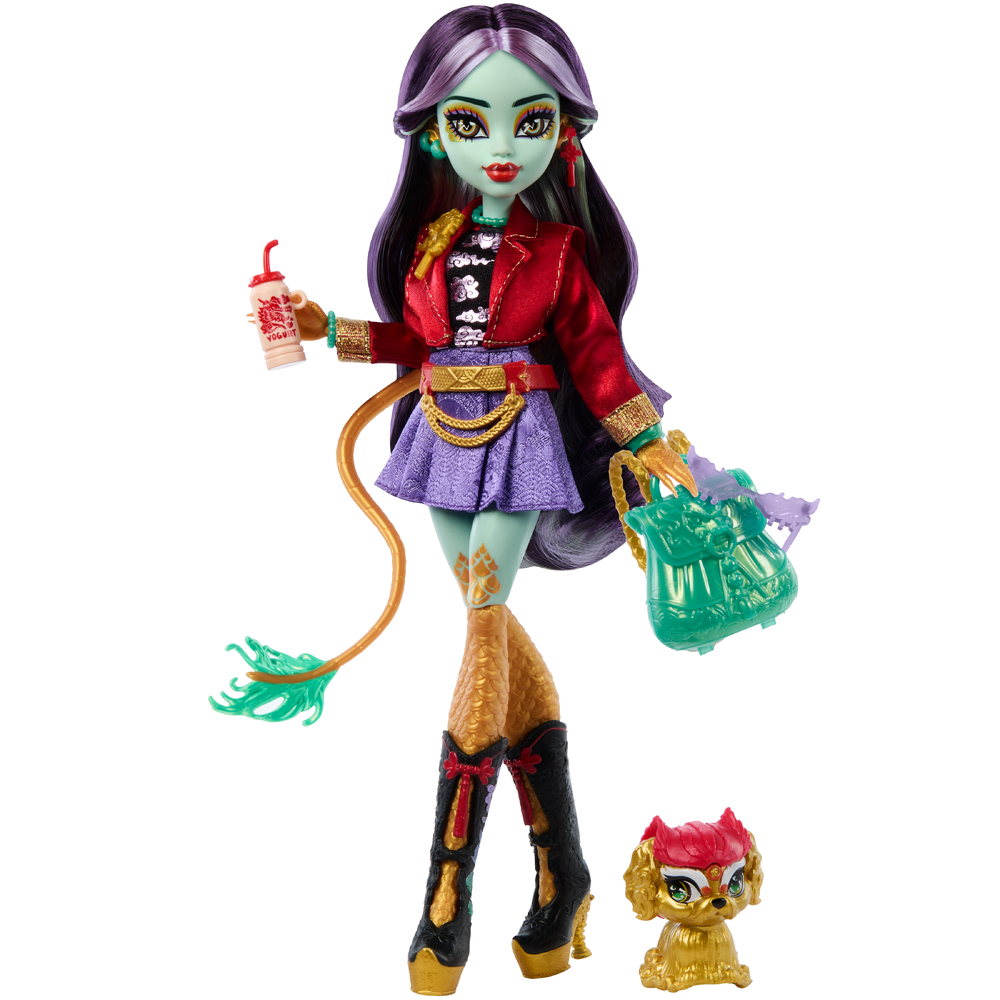 Кукла модельная Monster High Jinafire Long HYV58 HYV58 - фото 6