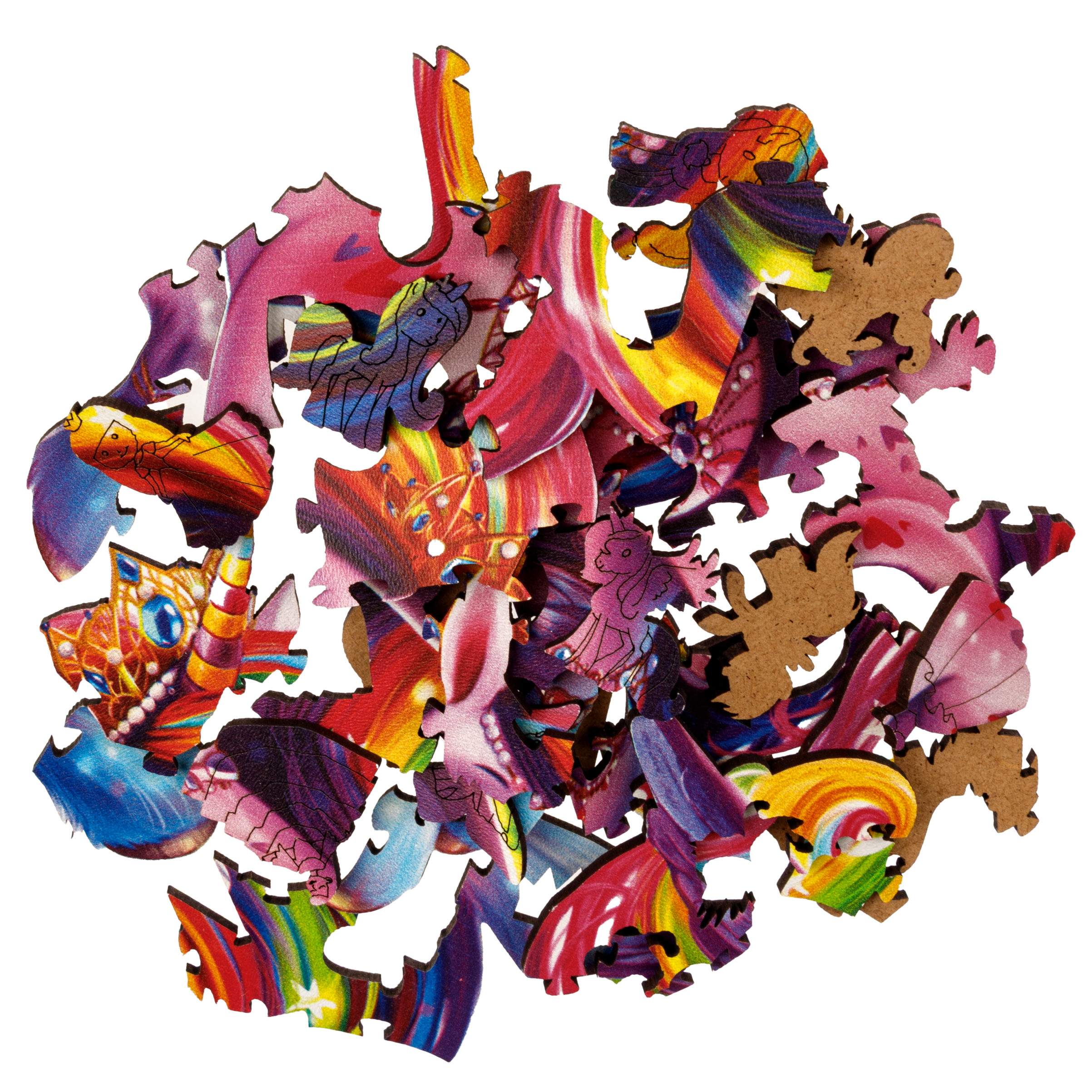 Пазл Melograno puzzle деревянный - фото 3