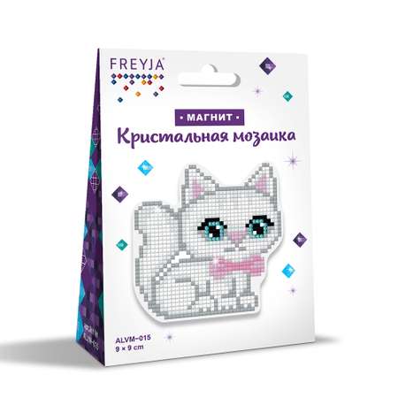 Алмазная мозаика Фрея Котенок с бантом