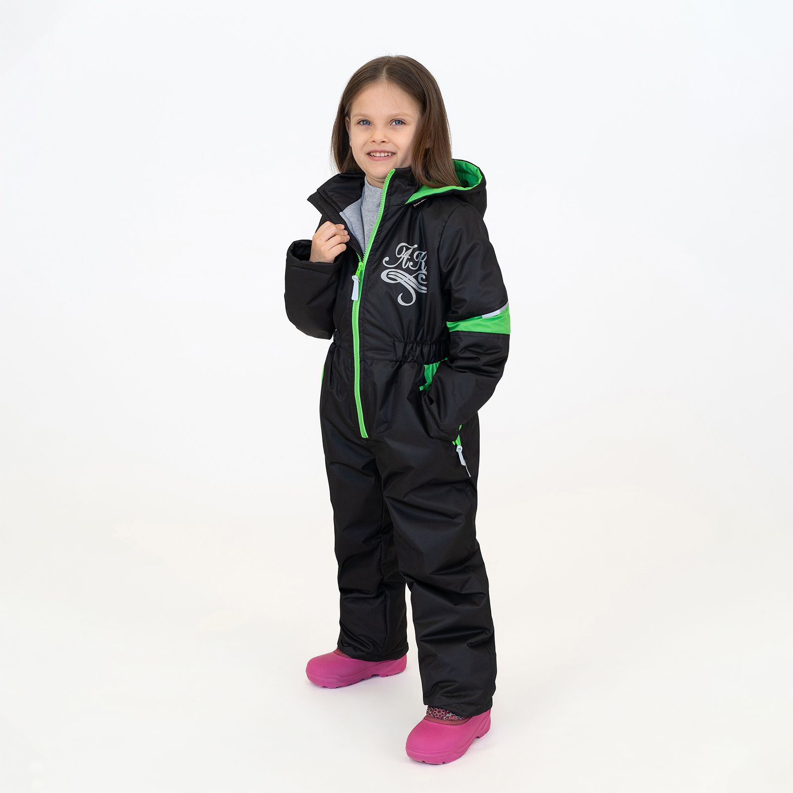 Комбинезон Arctic kids 30-041/2 черный яблоко - фото 16