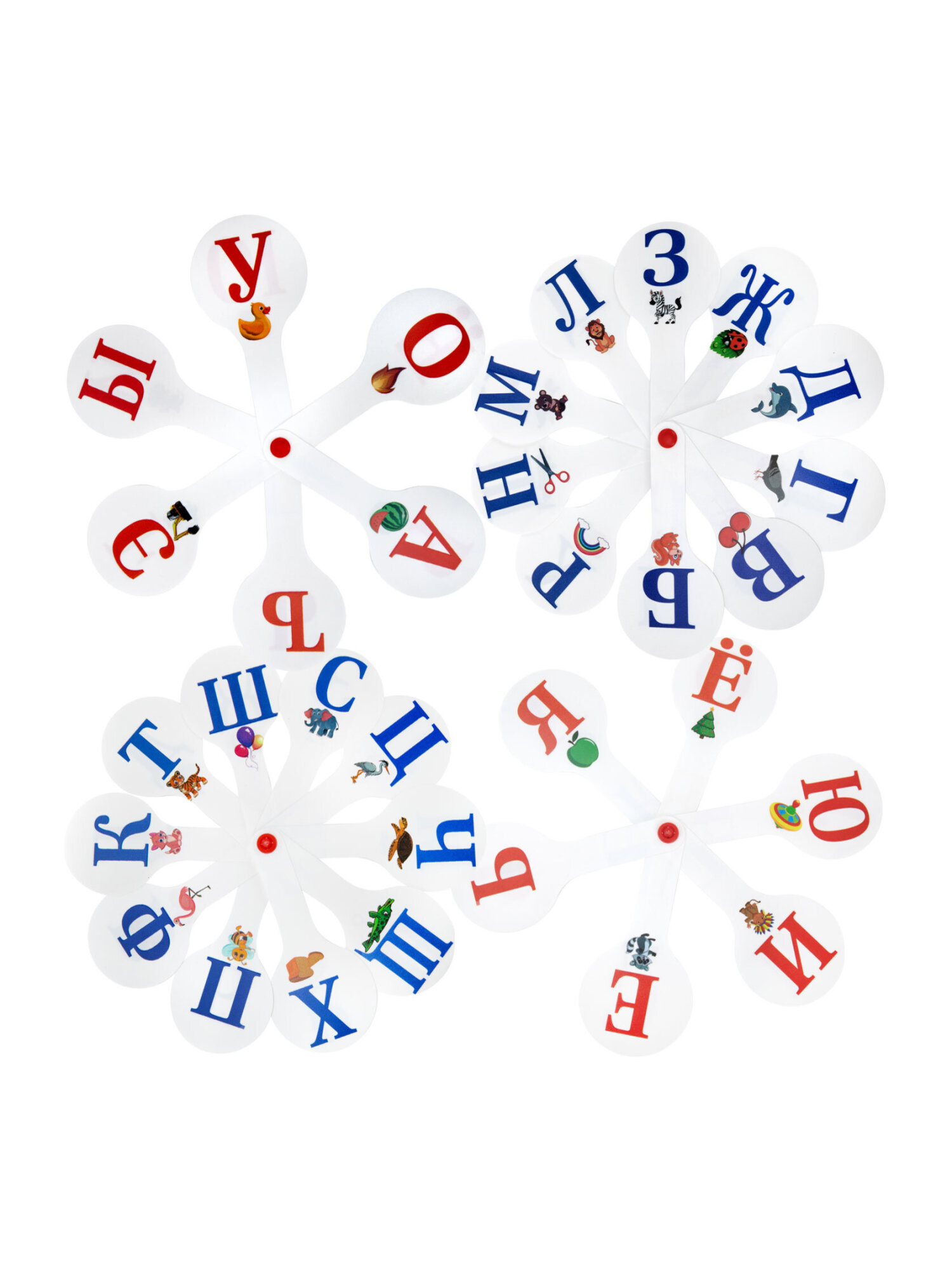 Касса-веер Юнландия русский алфавит - фото 3