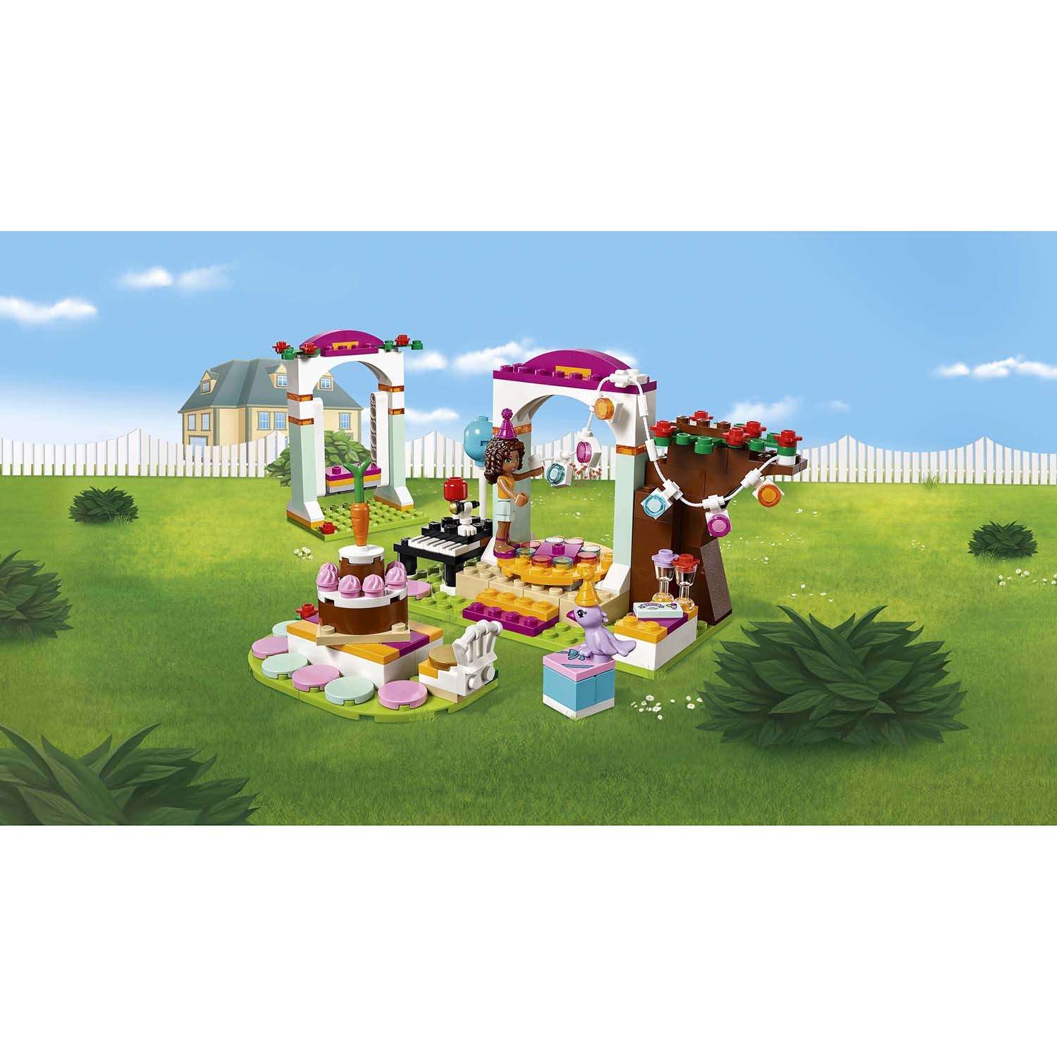 Конструктор LEGO Friends День рождения блочный - фото 5