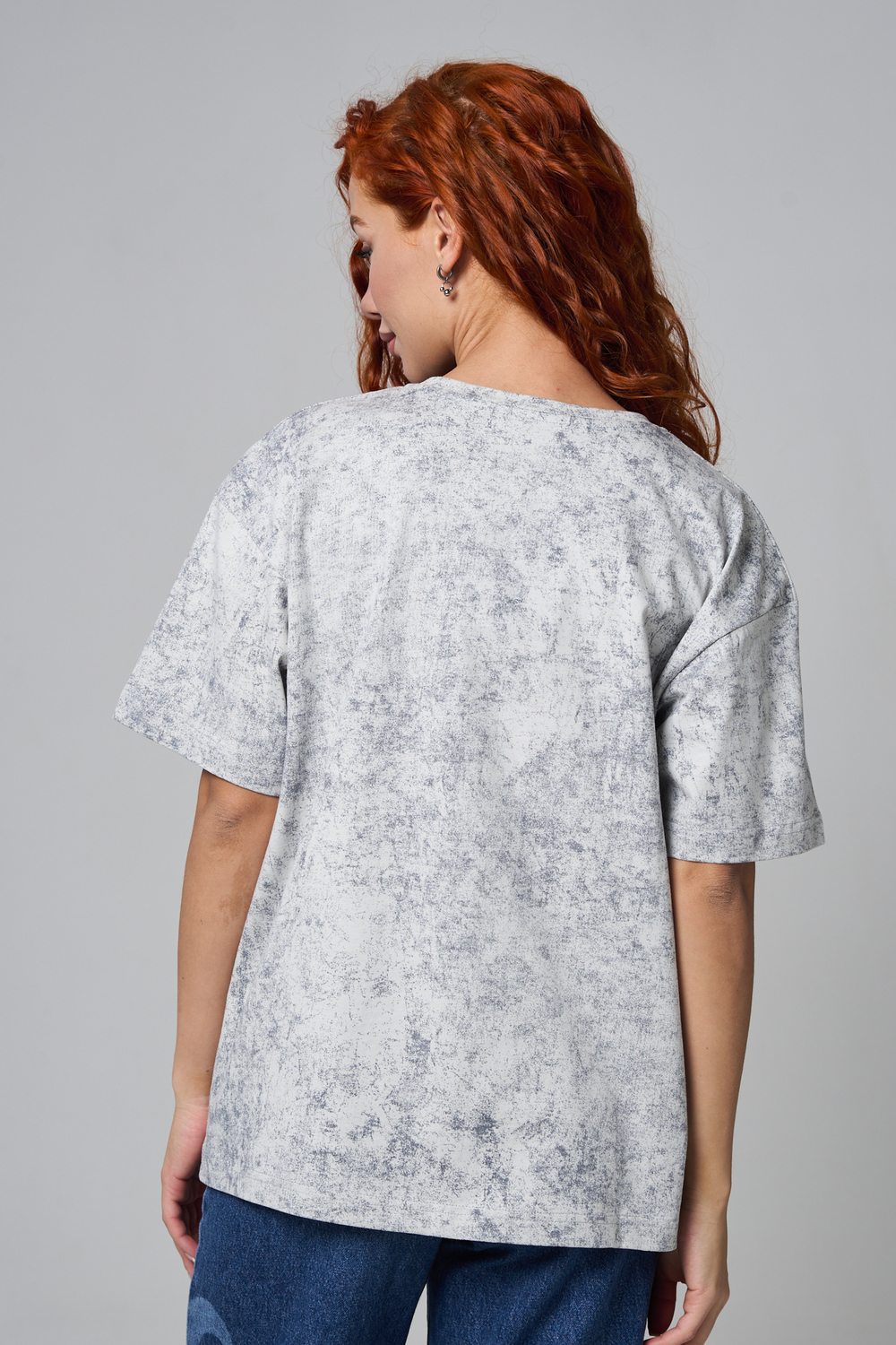 Футболка Ifeizion 14502 серый - фото 5