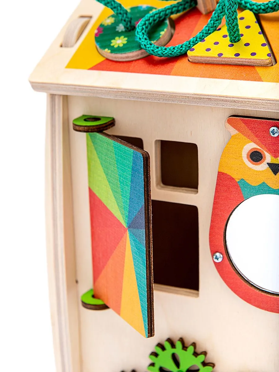 Игрушка Mag Wood бизиборд Лёвка - фото 18