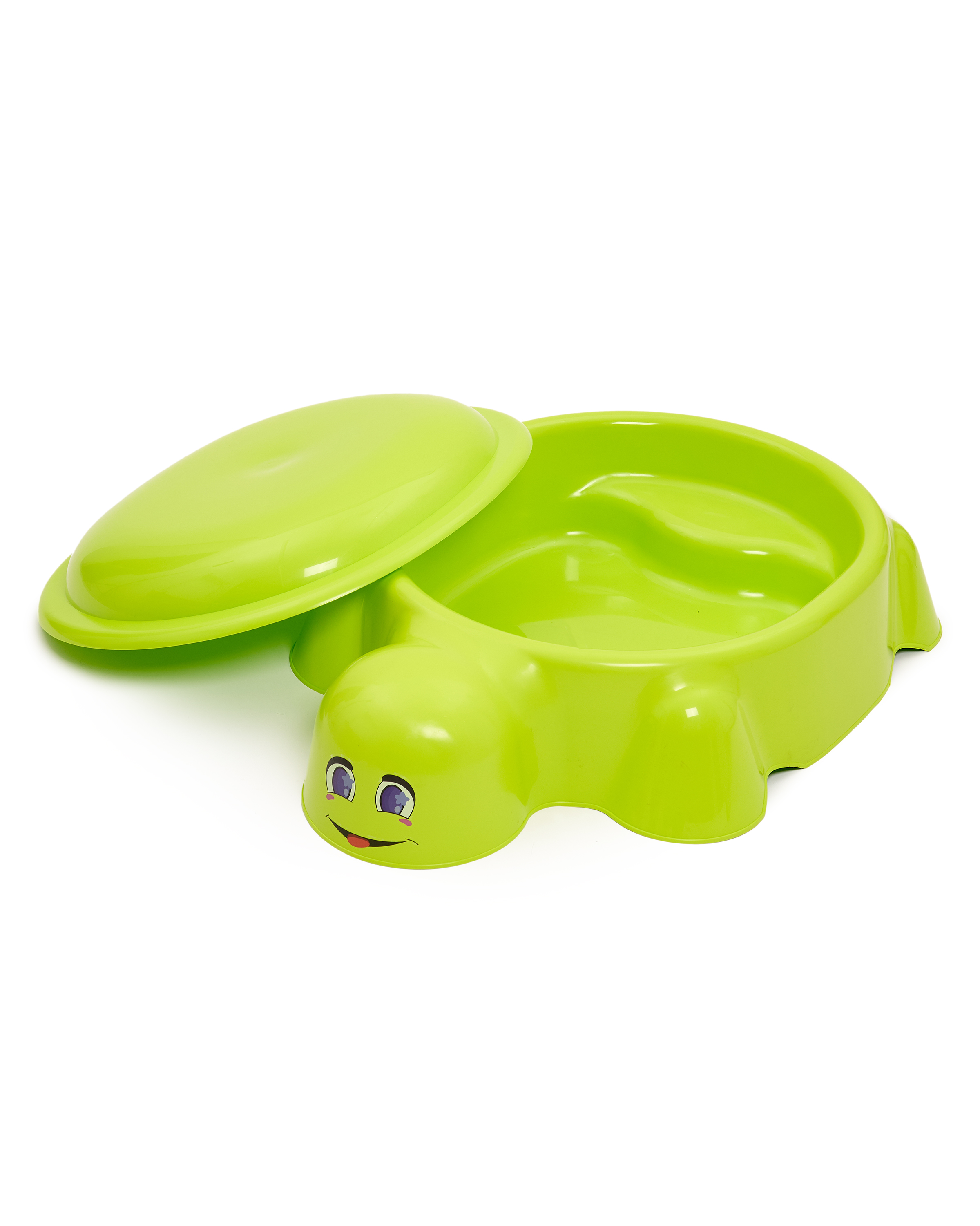 Игрушка ZEBRA Бассейн/песочница с крышкой Черепаха - фото 1