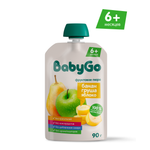 Пюре BabyGo Фруктовый салатик с 6 мес 90 г