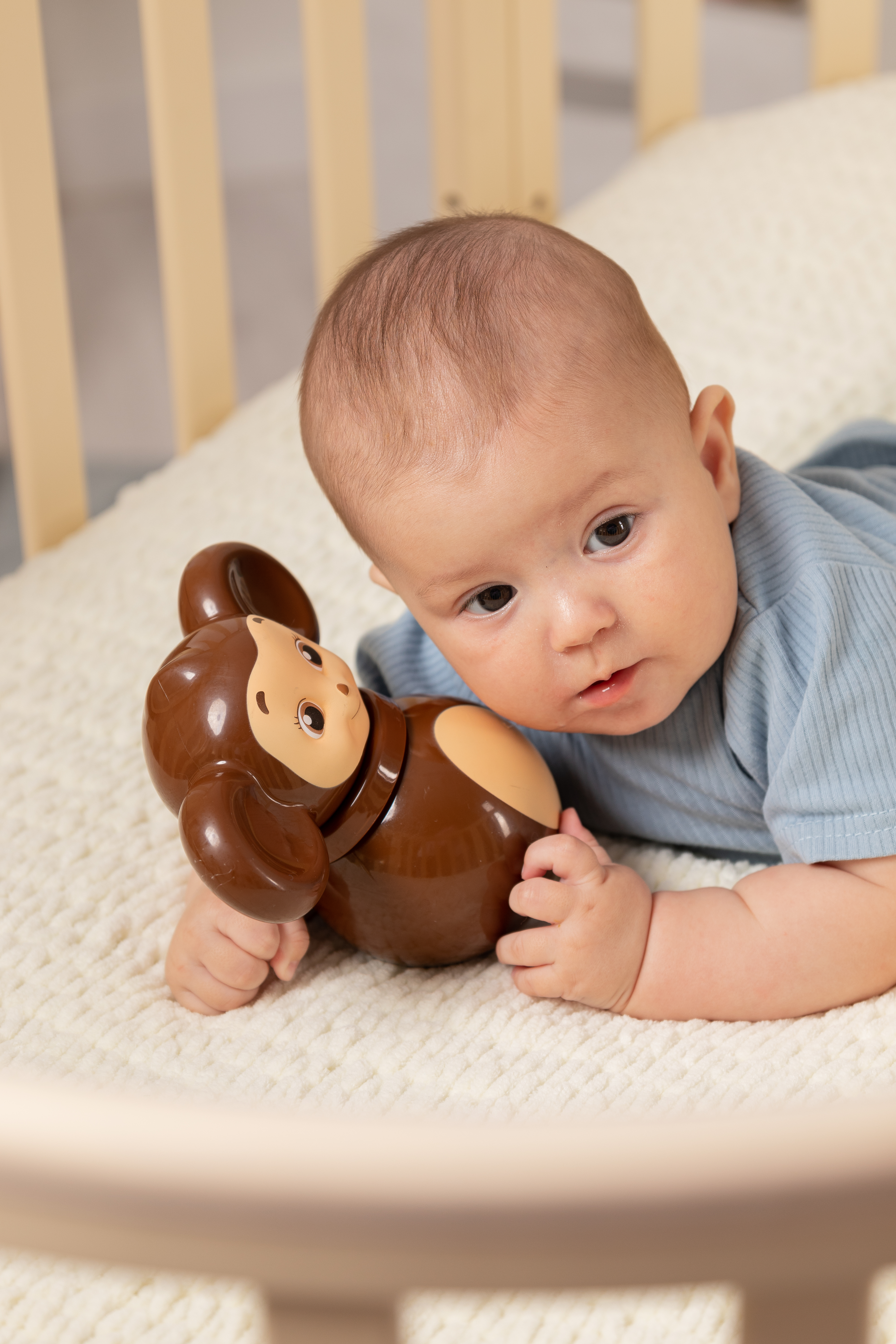 Игрушка Стеллар неваляшка Неваляшка Чебурашка - фото 10