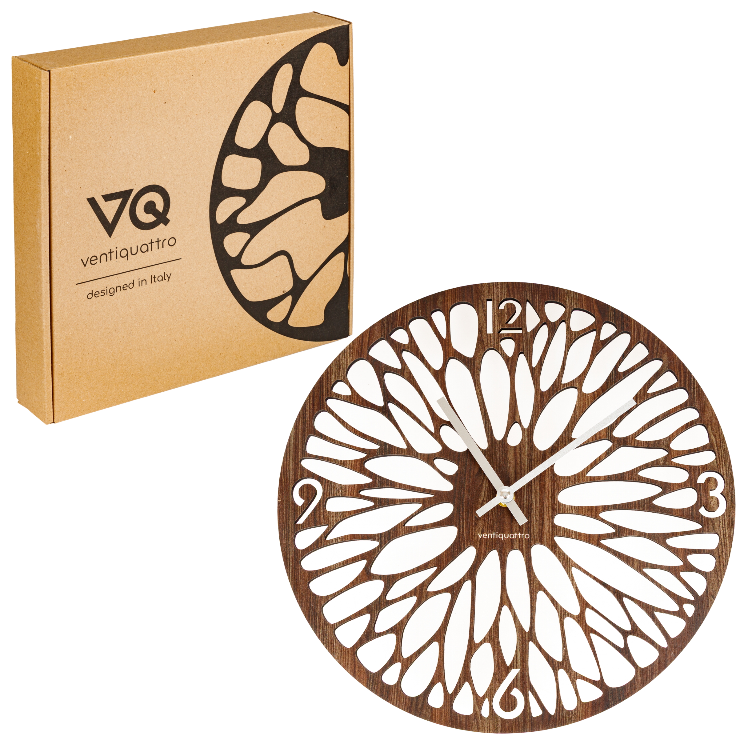 Часы 1TOY интерьерные Миланский орех - фото 2