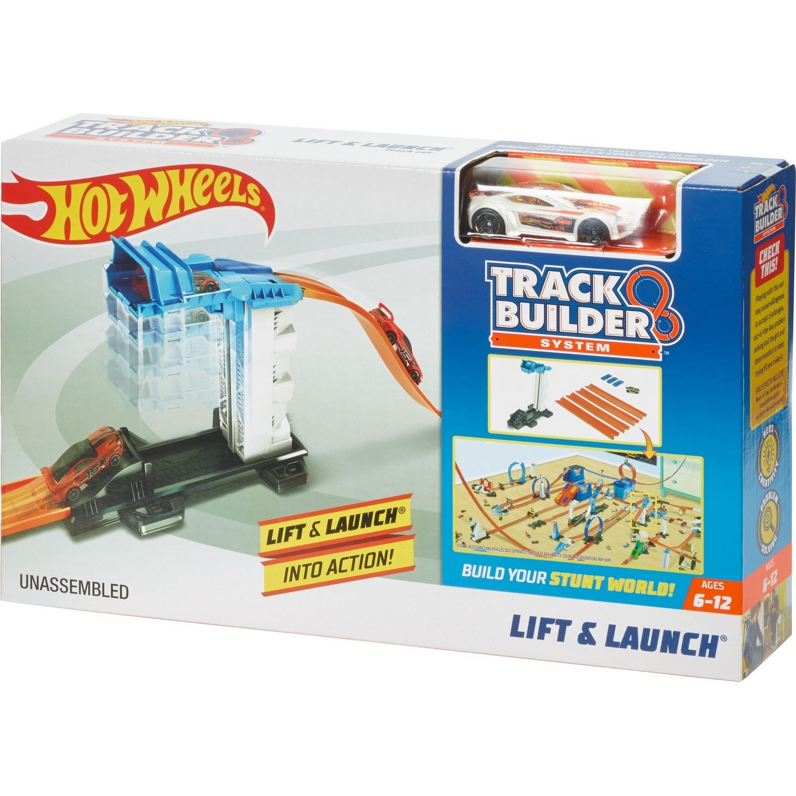 Базовый набор Hot Wheels аксессуаров для трека с машинкой в ассортименте DNH84 - фото 31