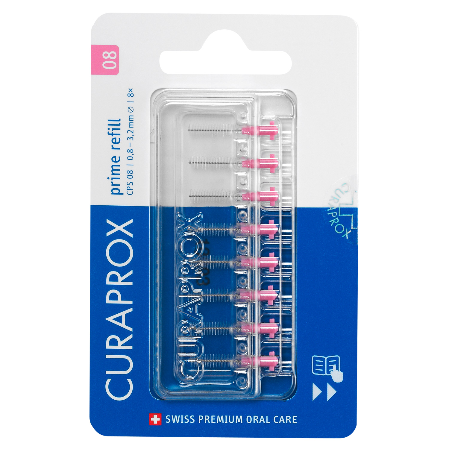 Зубная нить Curaprox 8 шт. - фото 1
