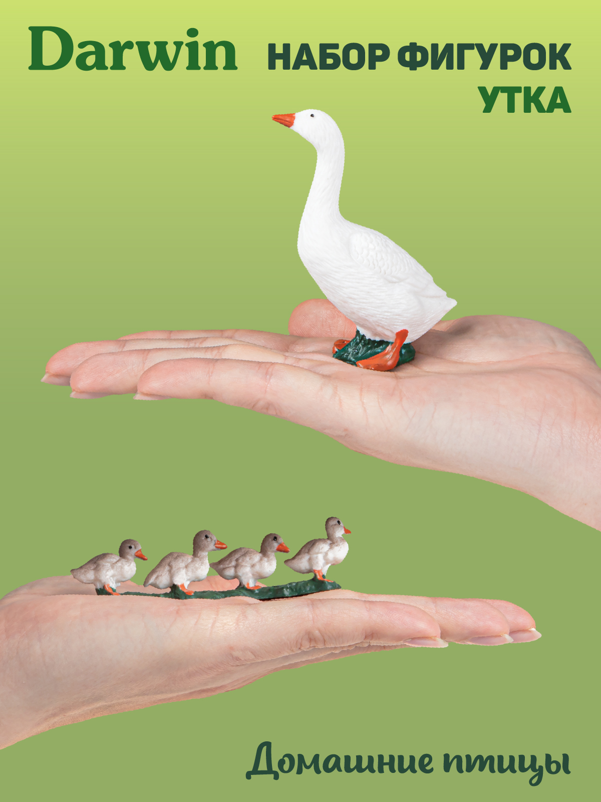 Игровой набор DARWIN Животные Утка - фото 2
