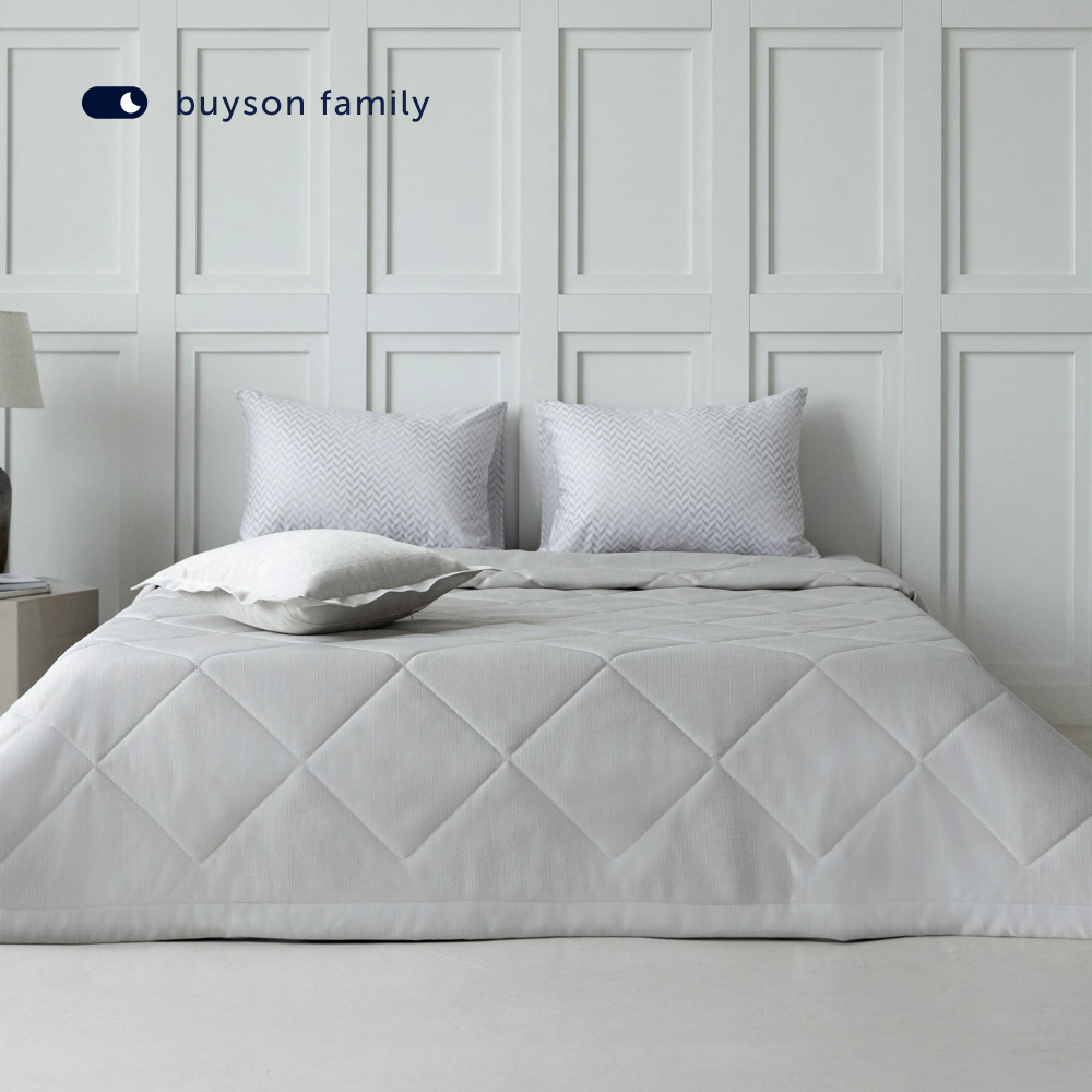 Комплект покрывало + наволочка buyson BuyFlora Cream 160х220/45х45 см - фото 10
