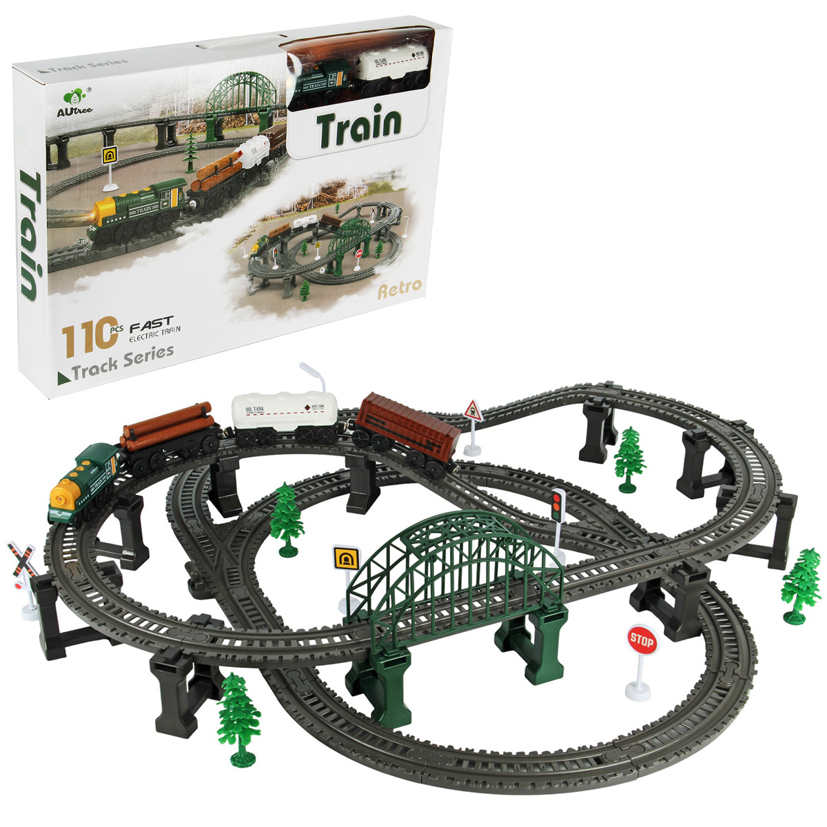 Набор железнодорожный Veld Co 76 см 135618 - фото 1