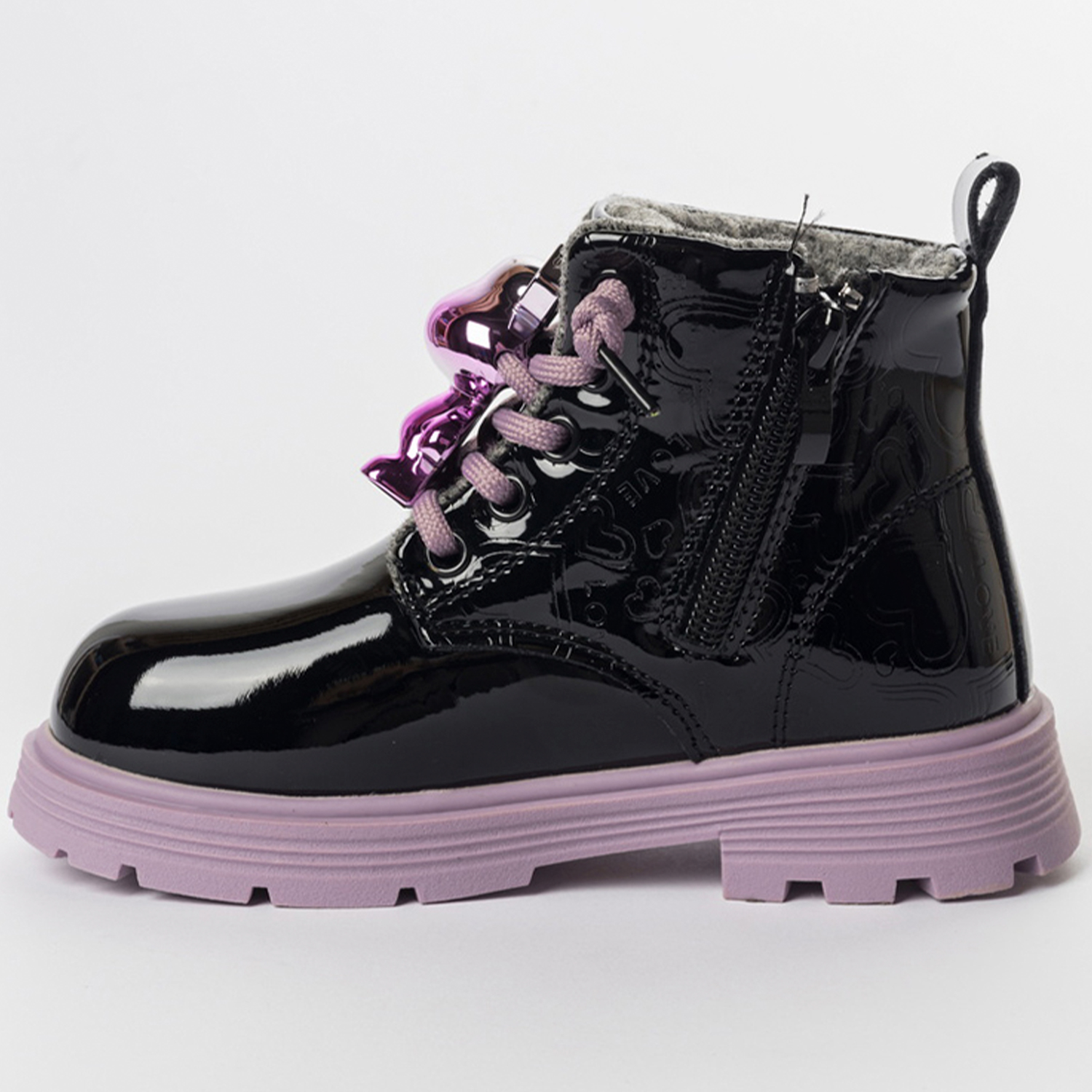 Ботинки TikkaGo 7Y56_24032_black-pink - фото 6