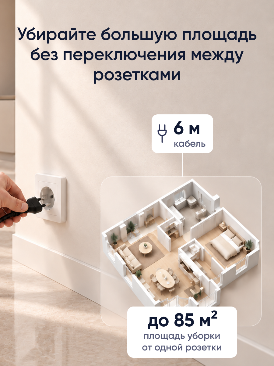 Пылесос проводной HALMAN Atmos - фото 3