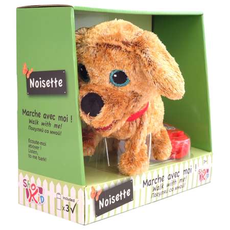 Игрушка мягкая ShoKid Щенок интерактивный Noisette 16294