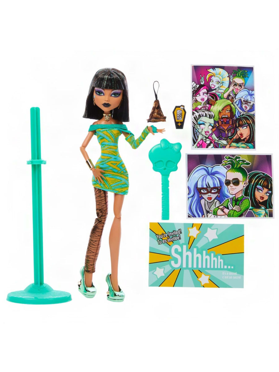 Кукла модельная Monster High Dawn of Dance Клео де Нил высота 27 см JKM47 - фото 3