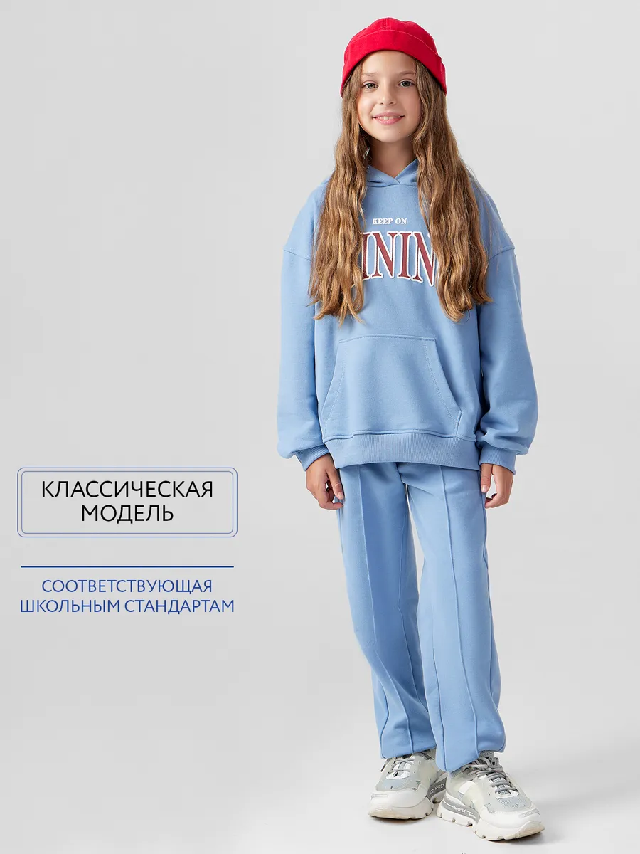 Брюки Mark Formelle (Марк Формэль) 187920/пыльно -голубой - фото 3