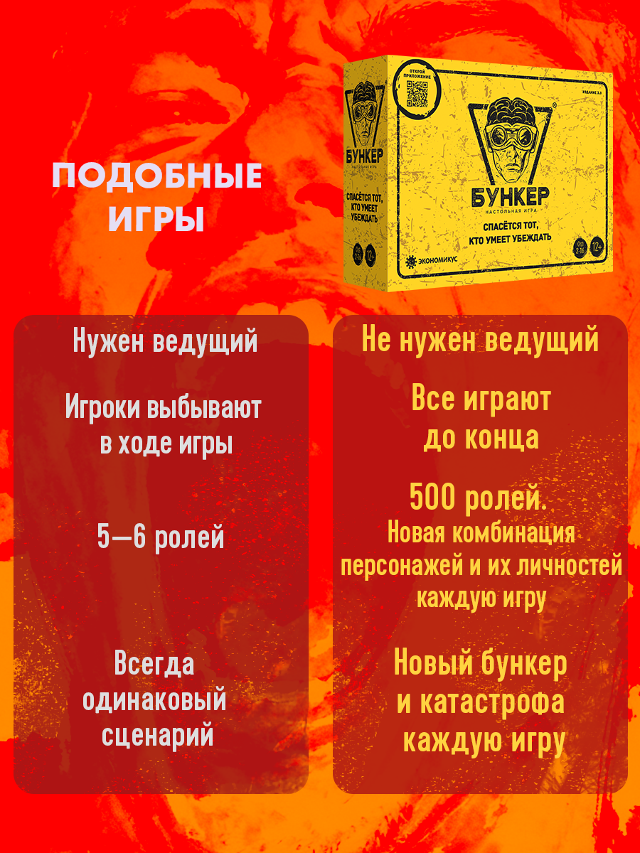 Настольная игра Экономикус Бункер 3.3 - фото 4