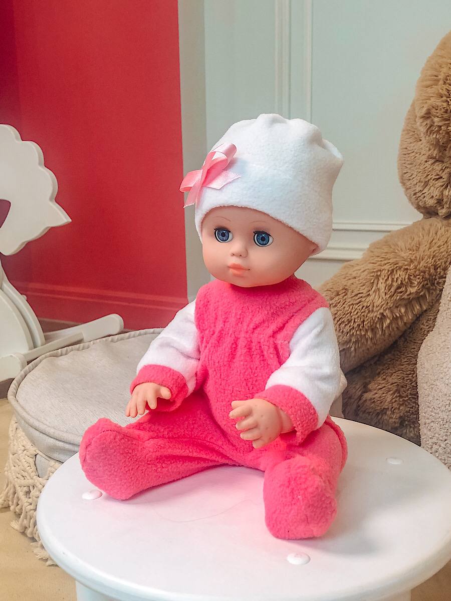 Кукла пупс СТРАНА КУКОЛ большая говорящая высота 35 см 23-04.3 - фото 16