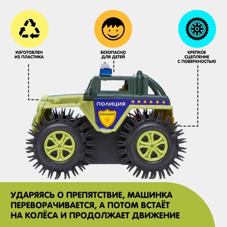 Джип-перевертыш Автоград Полиция 7652103 в ассортименте