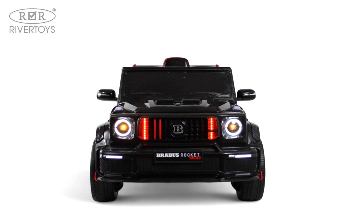 Электромобиль RIVERTOYS Mercedes Z777ZZ-BLACK С пультом ДУ - фото 3