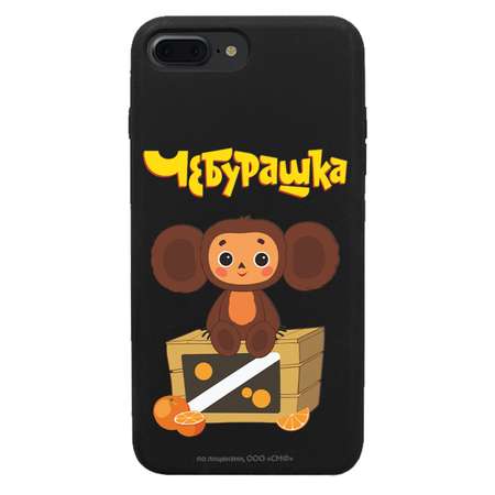 Силиконовый чехол Mcover для смартфона Apple iPhone 7 plus 8 plus Союзмультфильм Тропический гость