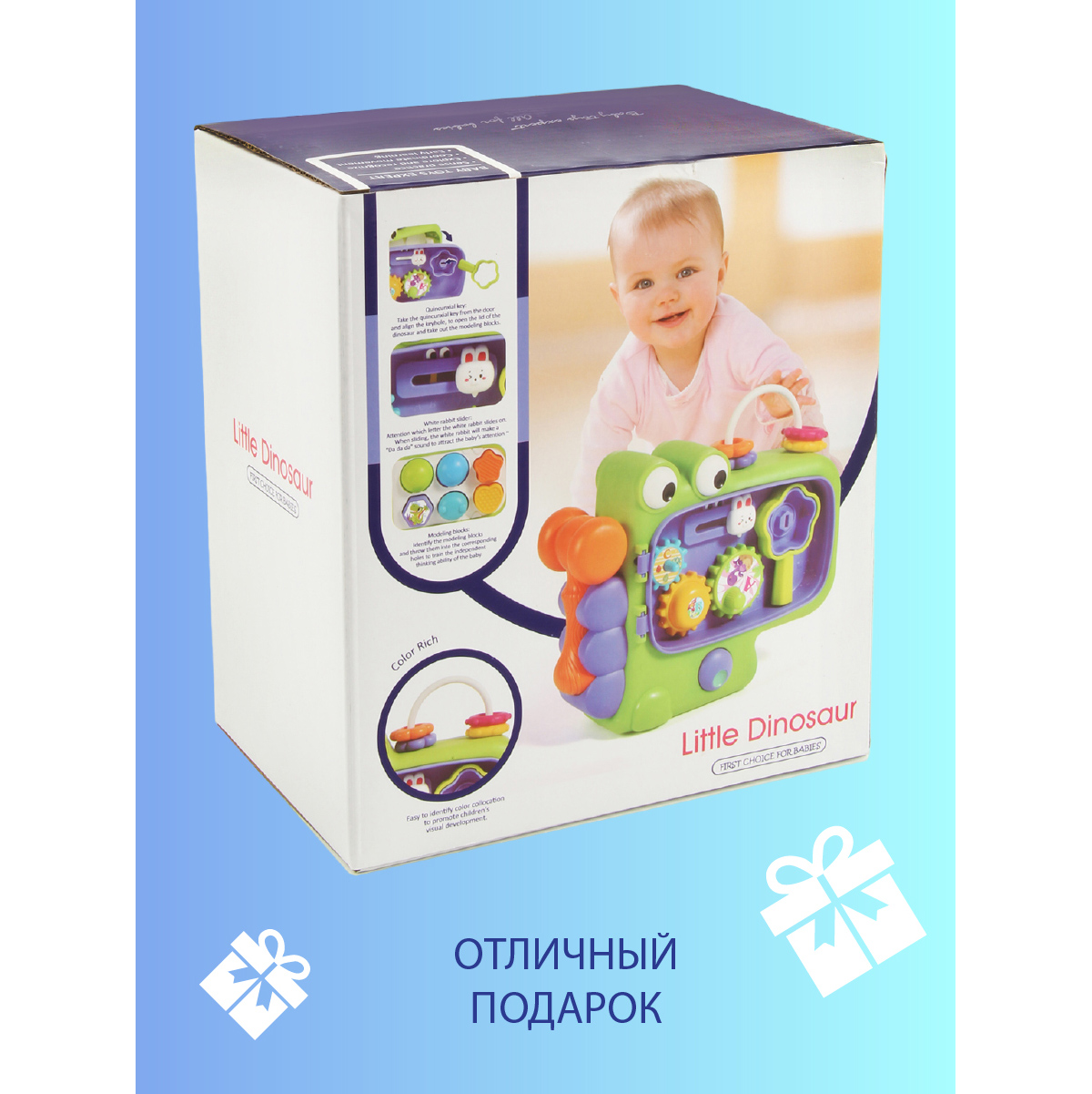 Игрушка Veld Co бизиборд Веселый крокодил - фото 9
