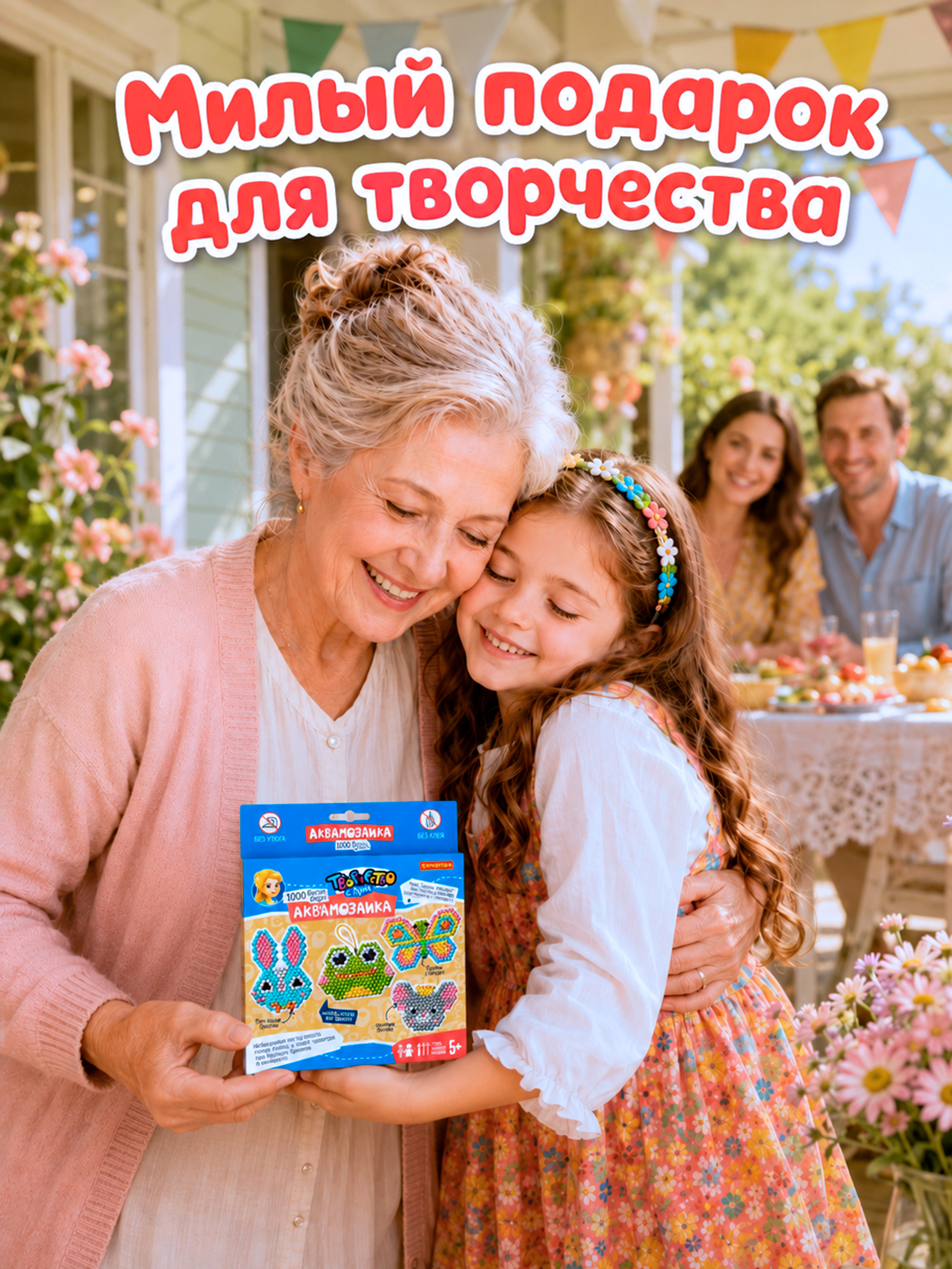 Аквамозаика Bondibon 4 брелока - фото 10