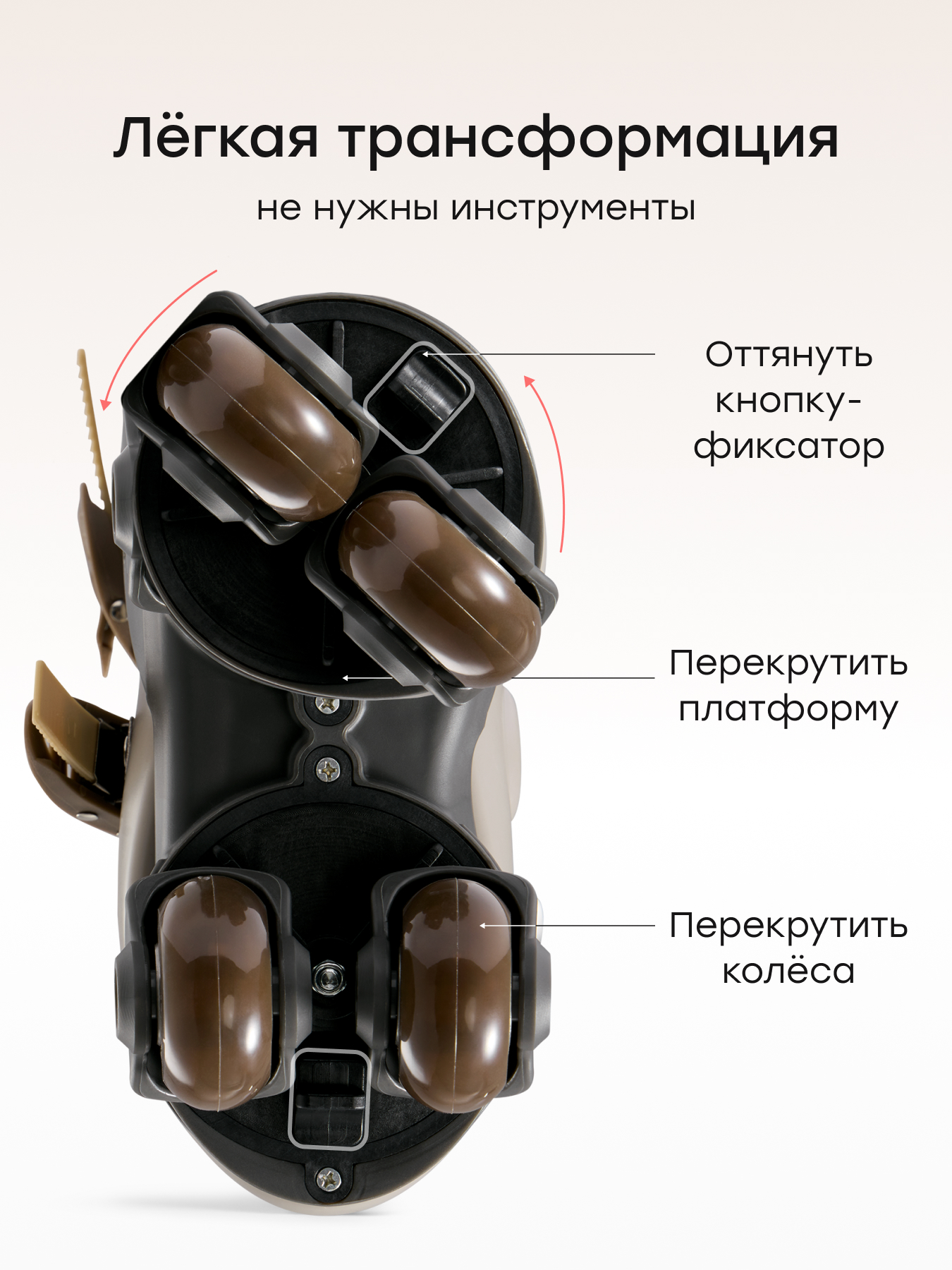 Роликовые коньки Happy Baby S 31-34 - фото 3