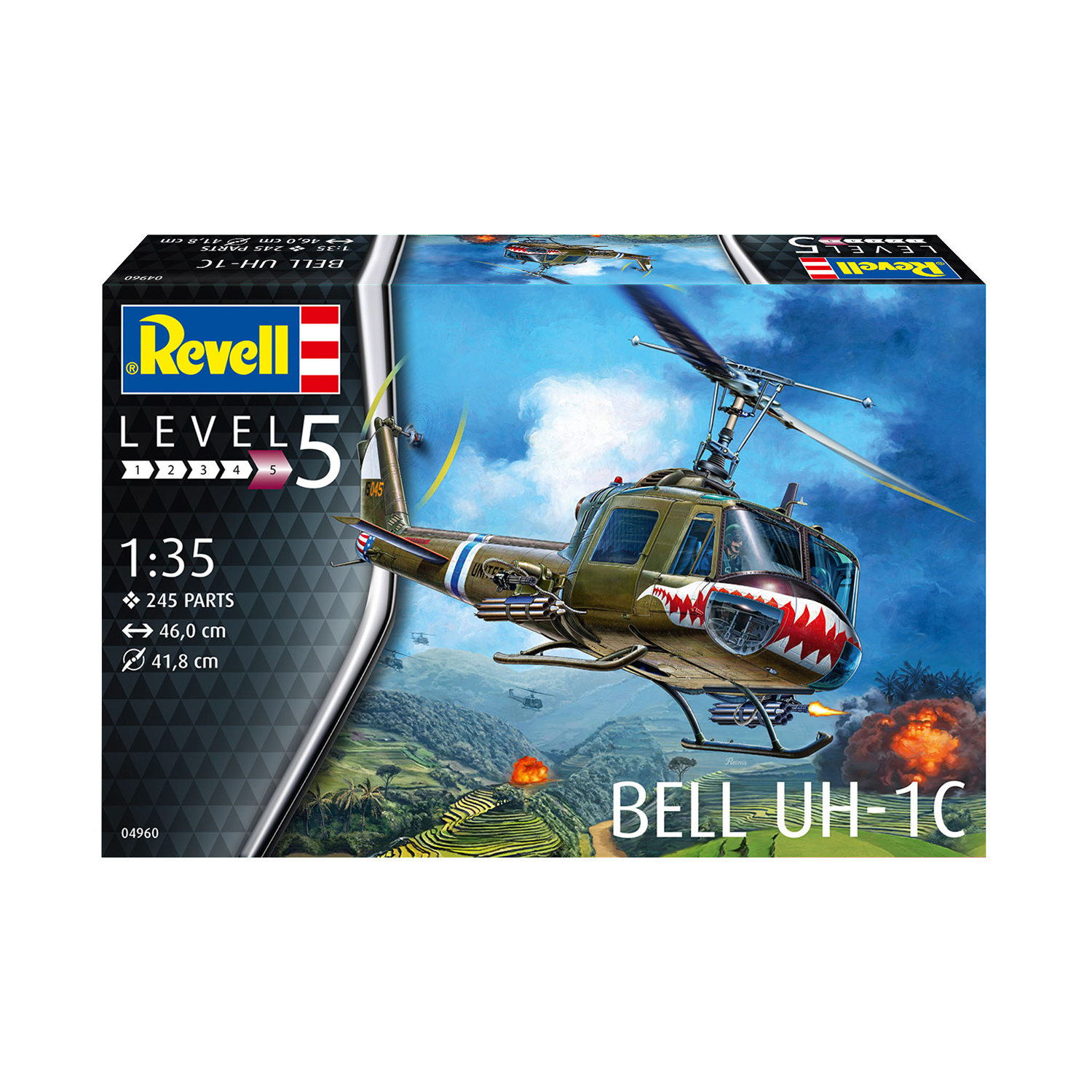 Сборная модель Revell Белл UH-1 «Ирокез» 04960 - фото 2