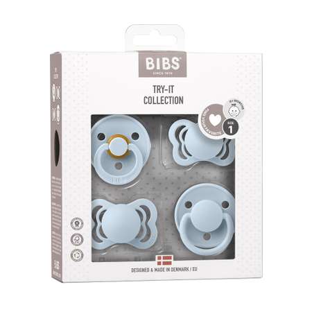 Пустышка BIBS от 0 мес. 4 шт.