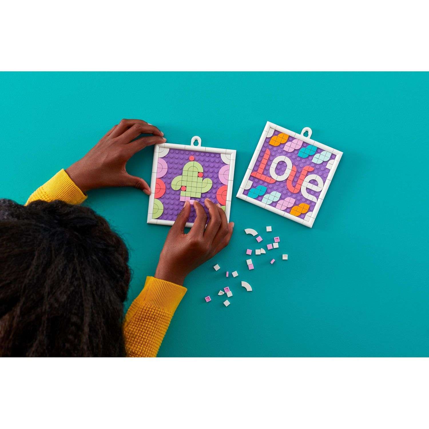 Конструктор LEGO DOTS Доска для надписей блочный - фото 7