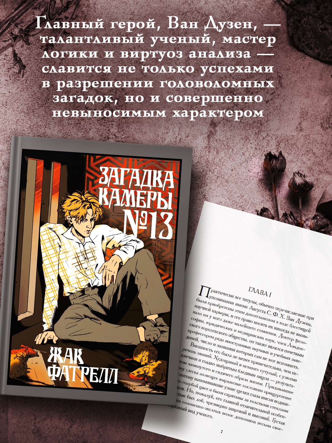 Книга Иностранка Фатрелл Ж. Загадка камеры № 13 (Старая добрая...) - фото 6