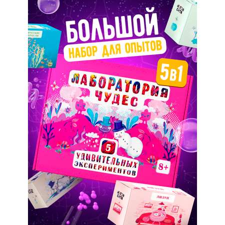 Набор для опытов Наукасити