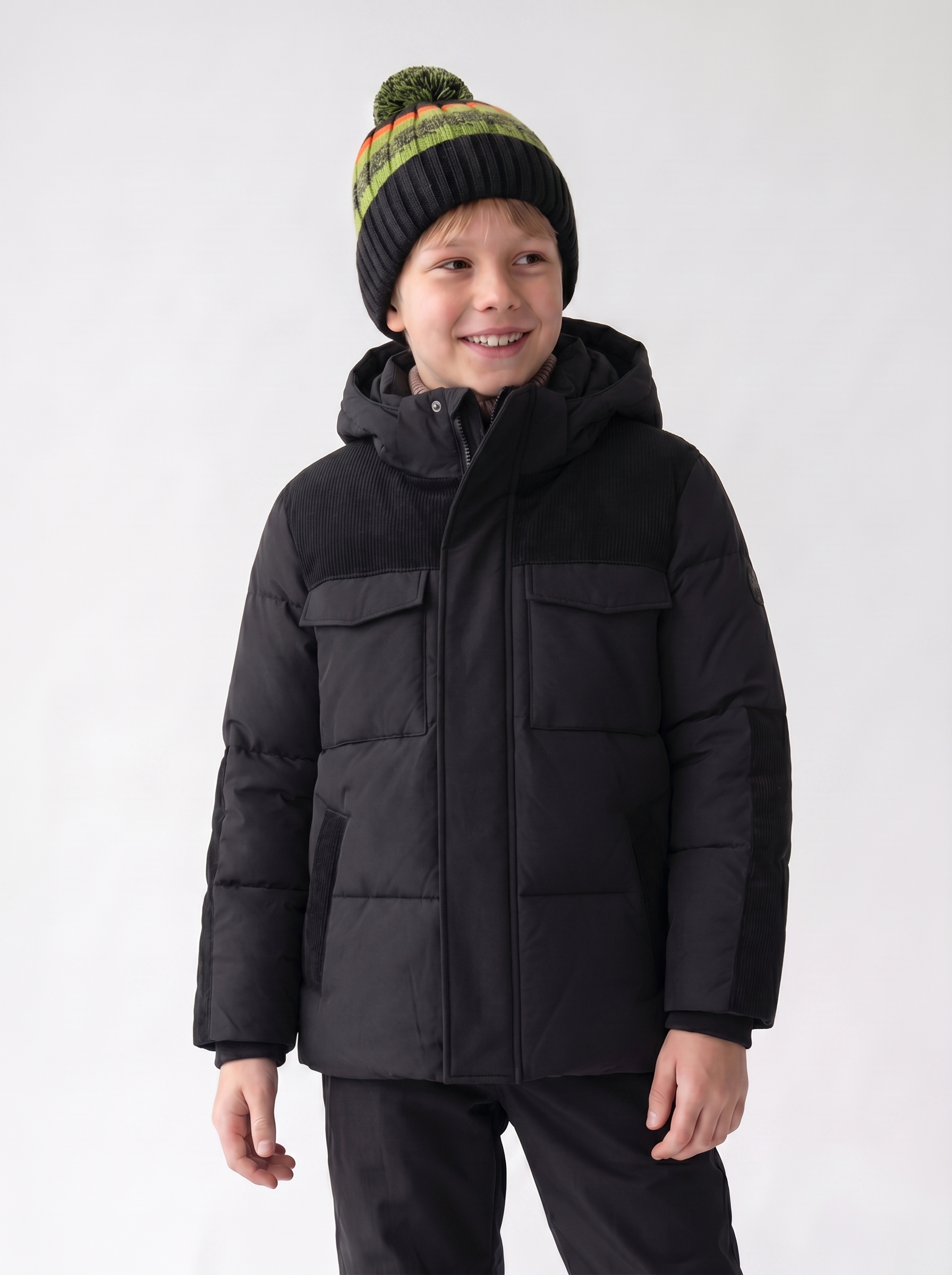 Парка GUSTI GW6BJ171-BLACK - фото 1