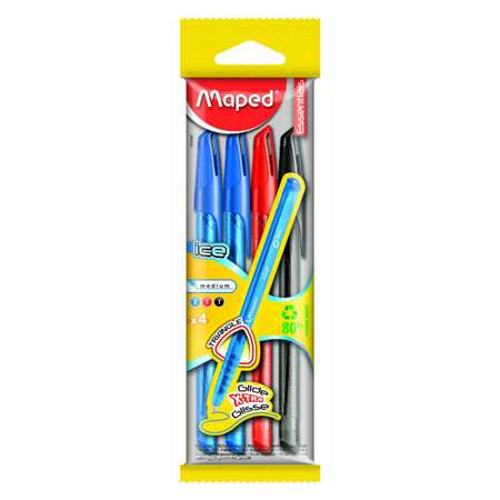 Ручка шариковая MAPED 4 шт.