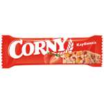 Батончик злаковый CORNY клубника 40г