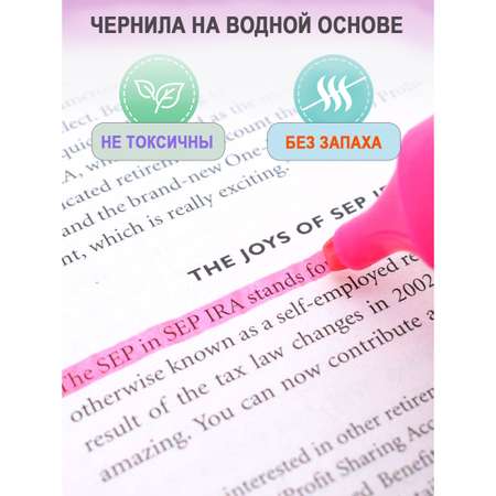 Текстовыделители TWOHANDS 12 цв.
