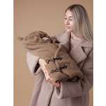 Конверт на выписку НаследникЪ Выжанова конверт-одеяло Трансформер коричневый