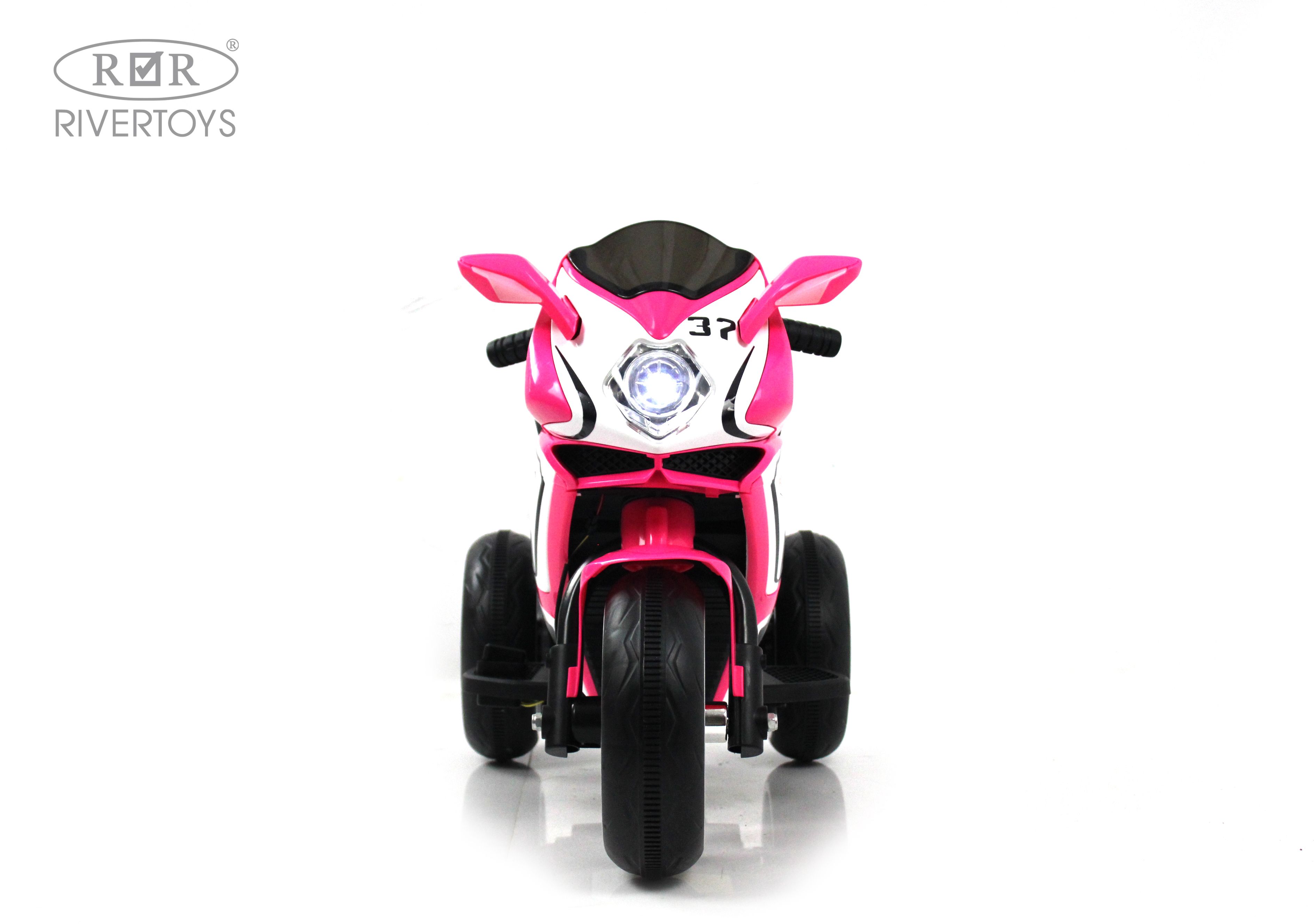 Электромобиль RIVERTOYS K222AM-PINK - фото 5