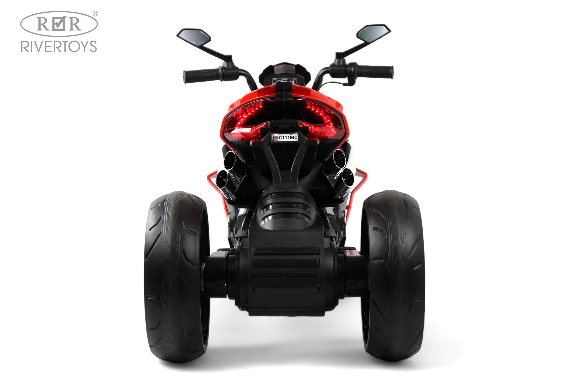 Электромобиль RIVERTOYS C111MC-RED - фото 3